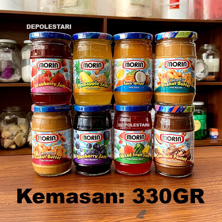 

MORIN Jam (Selai) Kaya Spread 330gr , 250gr & 170gr