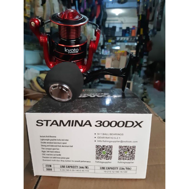 reel kyoto stamina 3000