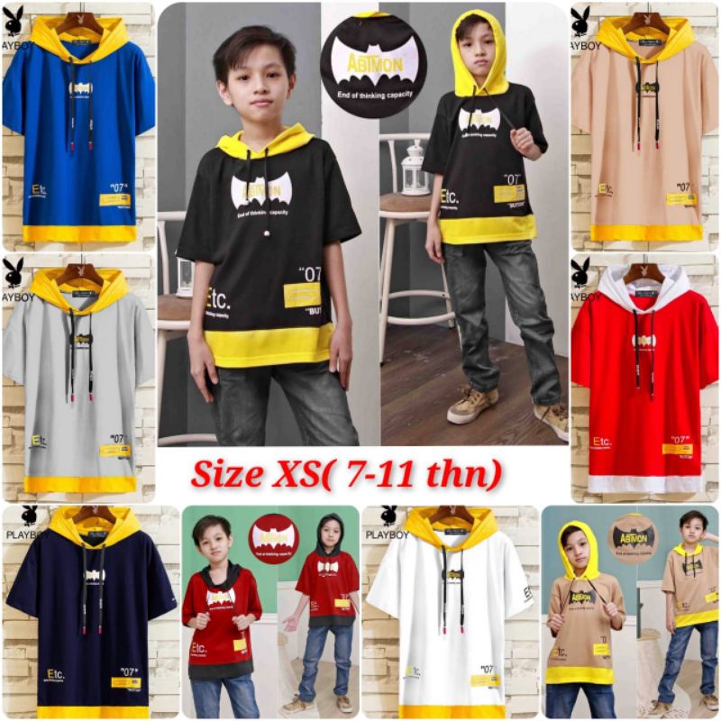 COD//DS//SWEATER HOODIE  ABIMON XS ( 7-11thn)