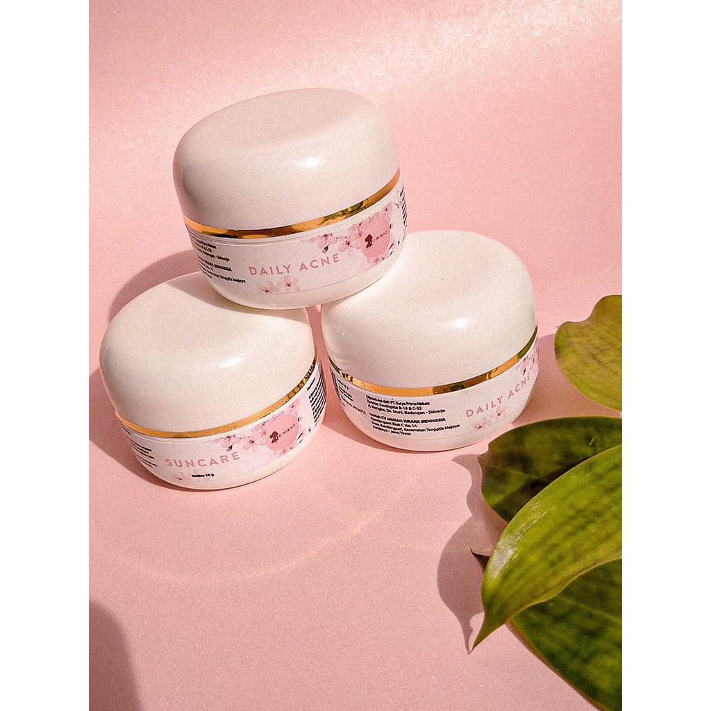 Cream Pemutih Wajah Untuk Kulit Berjerawat Aman Ber Bpom I Cream Pagi Malam Dan Sunblock Shopee Indonesia