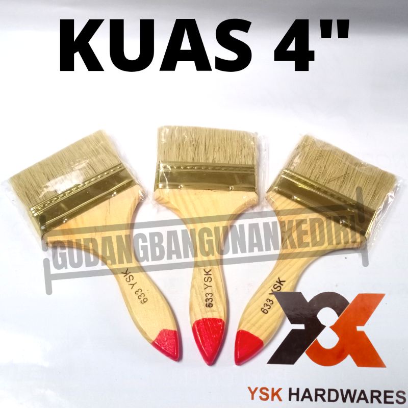 kuas cat ysk 4 inch