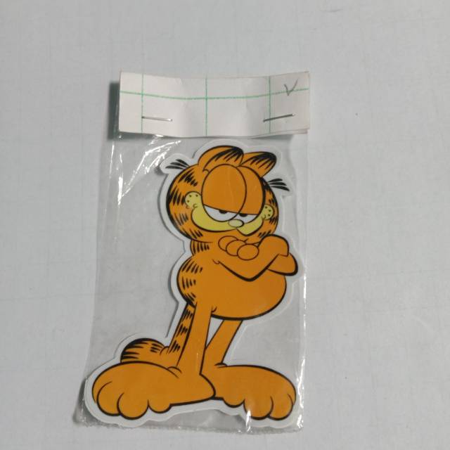 Sticker printing GARFIELD Minim pembelian produk harus 20rb