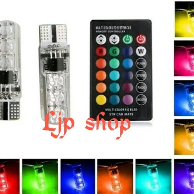 SEN JELLY REMOT T10 RGB WARNA WARNI