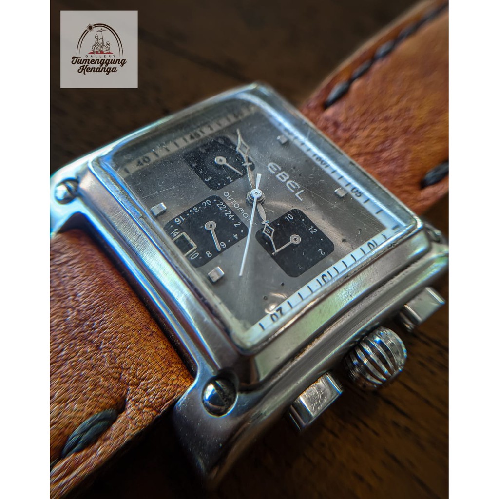 Jam Tangan EBEL Automatic Tali Kulit Asli