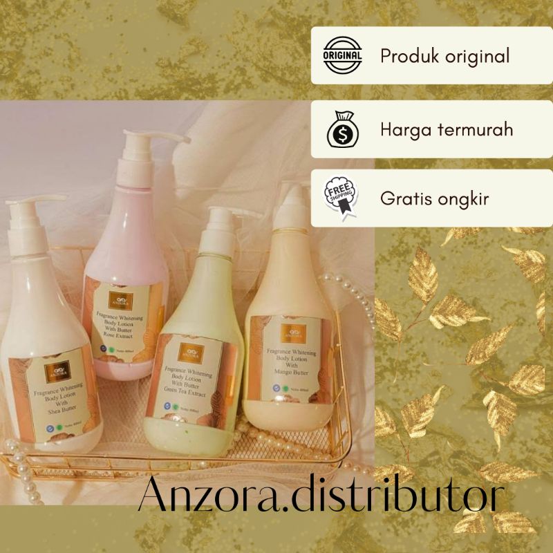 body lotion anzora/ hand body anzora