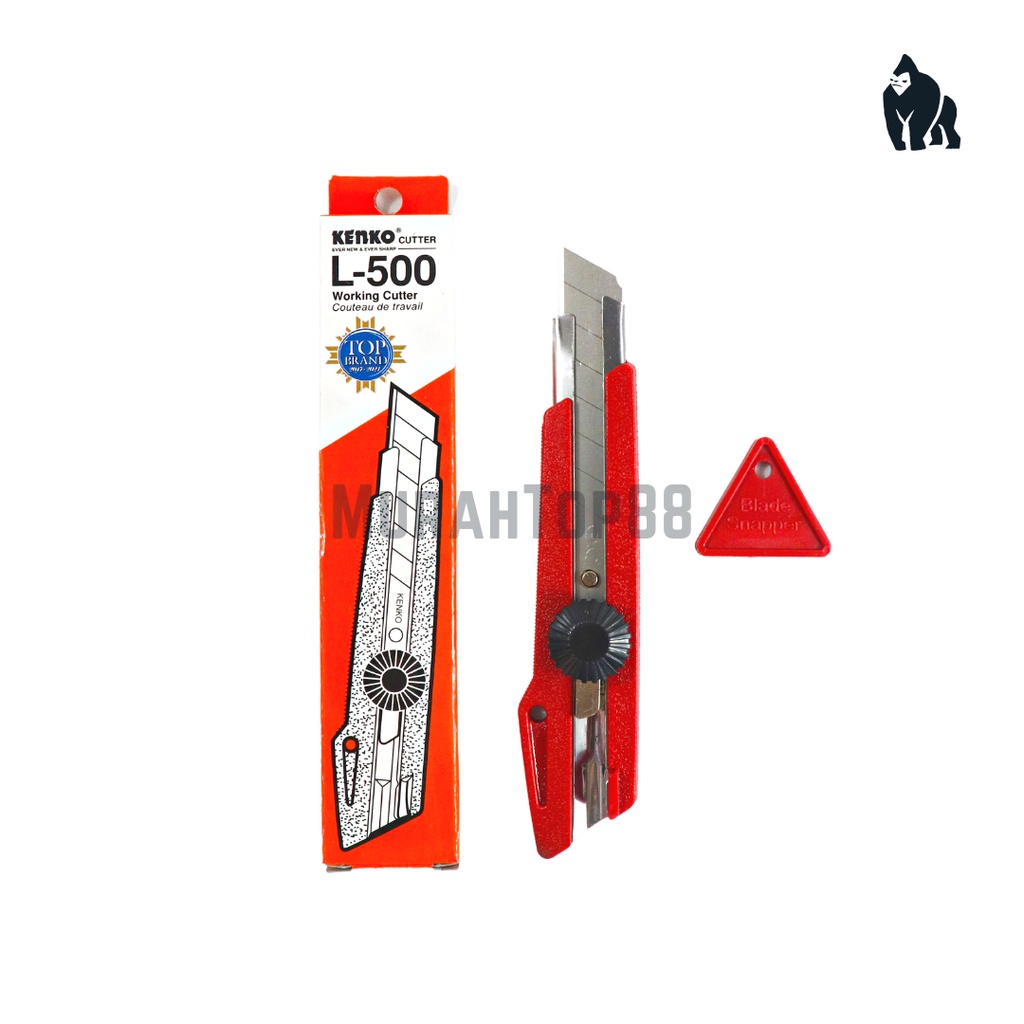 

Cutter Besar Kenko L-500 L500 / Pisau Kater Pemotong Kertas