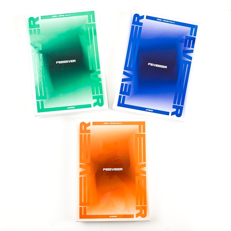 ATEEZ 6th Mini Album - ZERO : FEVER PART 3 + Poster + Web Benefit