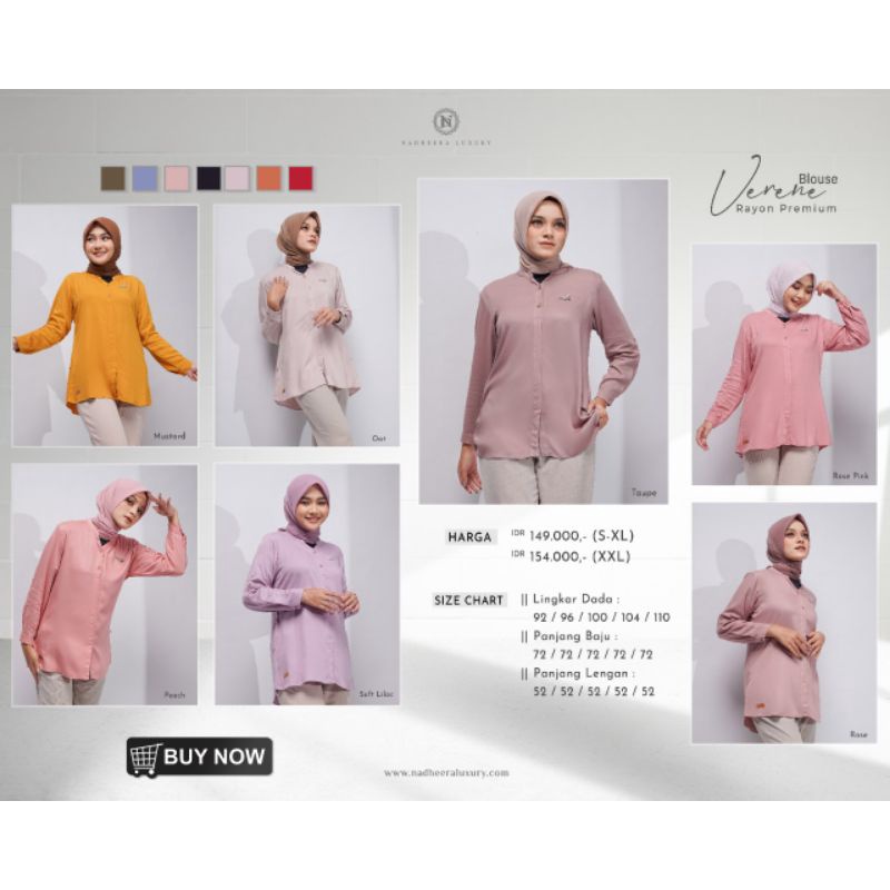 VERENE BLOUSE By NADHEERA LUXURY