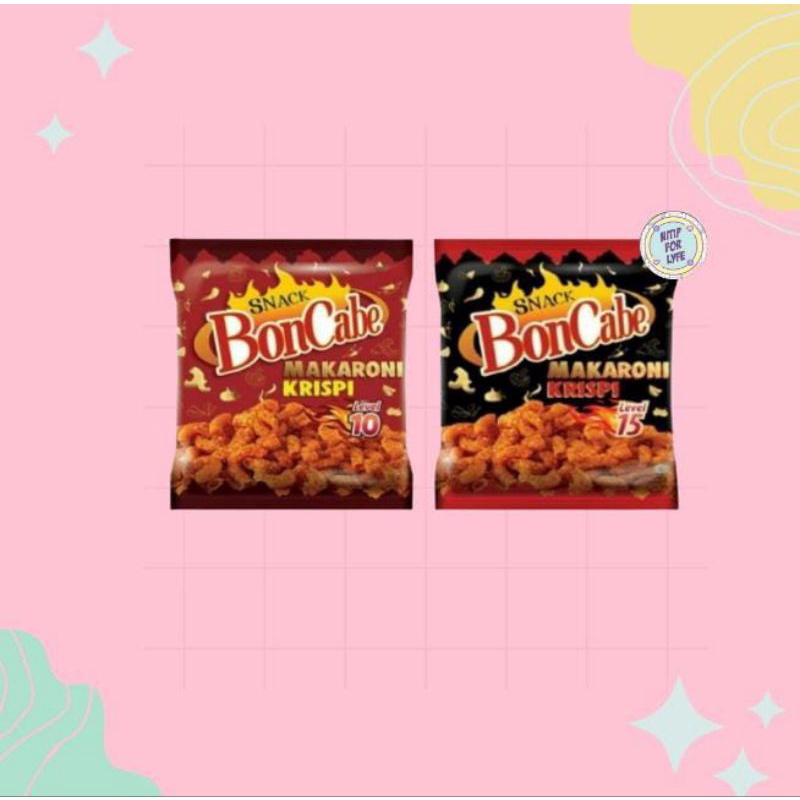 

Snack BonCabe Makaroni Krispi level 15