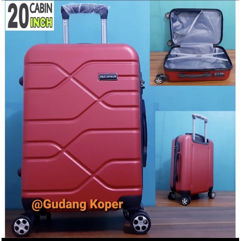 Koper POLO 20 inch maroon/koper besar/Koper 20 inci/24 inci