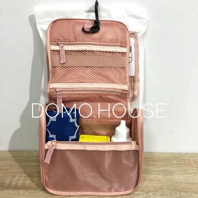 MINISO MINIGO PORTABLE TOILETRY BAG TAS TRAVEL COSMETIC TOILETRIES