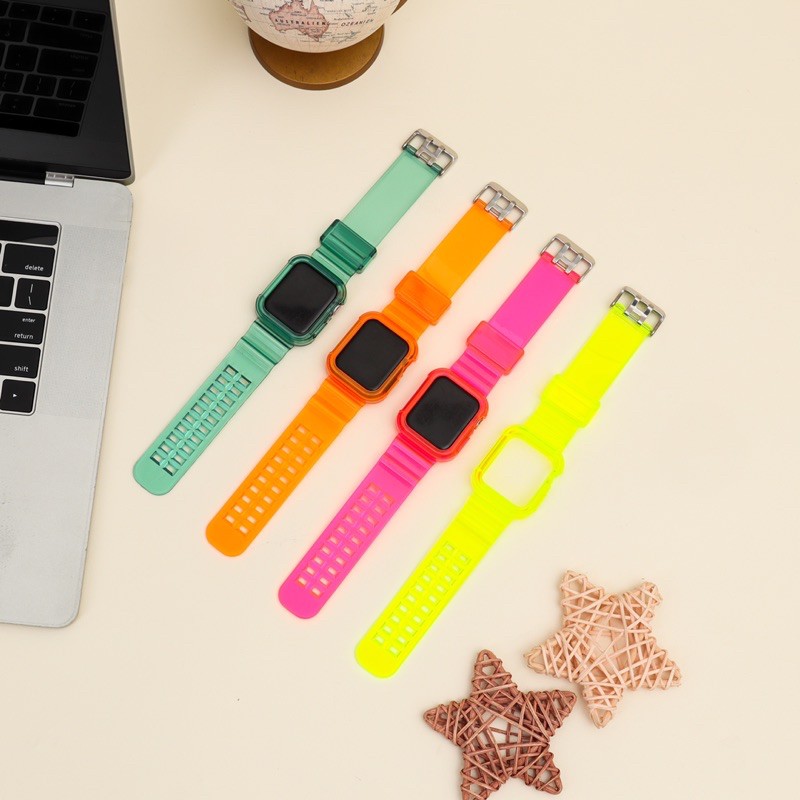 GLACIER STRAP APPLE WATCH IWATCH TRANSPARANT 8 COLOR