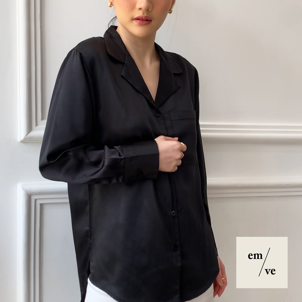 EMVE - Avoir Silk Blouse - Kemeja Silk