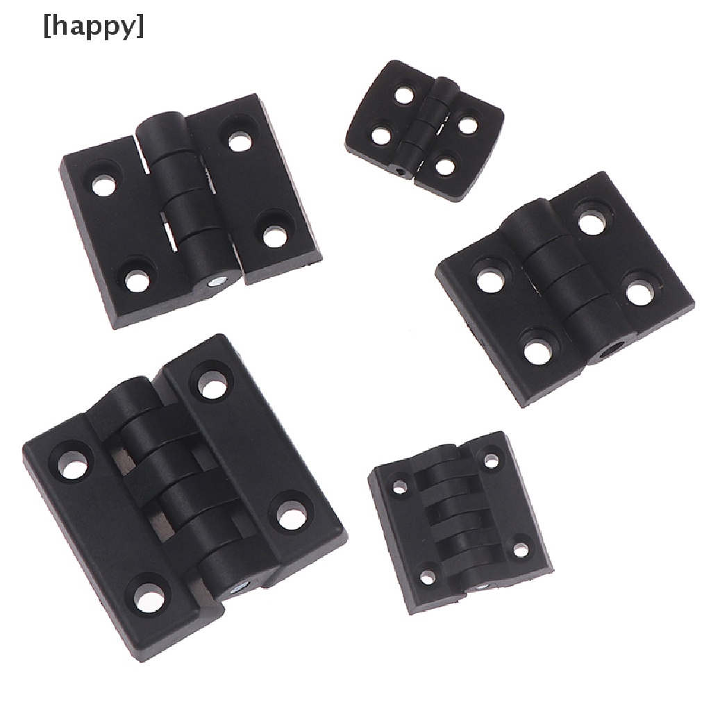 Ha 1pc Engsel Pintu Lemari Mini Bahan Plastik Abs Warna Hitam