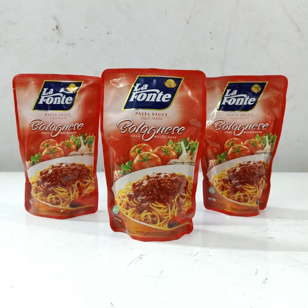 La Fonte Bumbu - Saus Bolognese 315gram - 315 Gram Saus Bolognaise ...