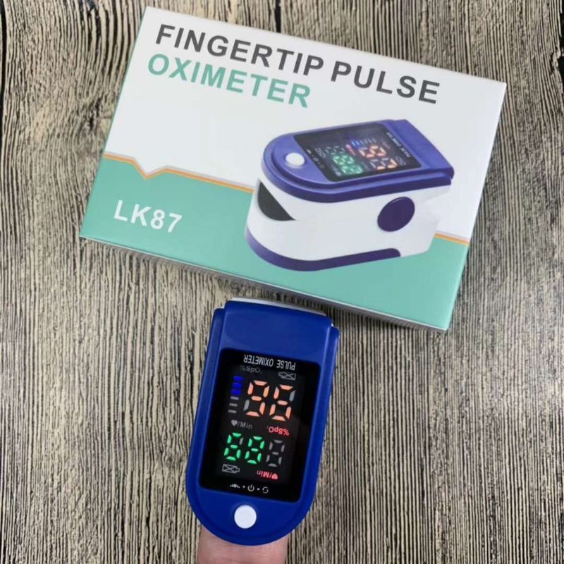 Fingertip pulse oxymeter Fingertip oximeter SpO2 LCD Full Colour