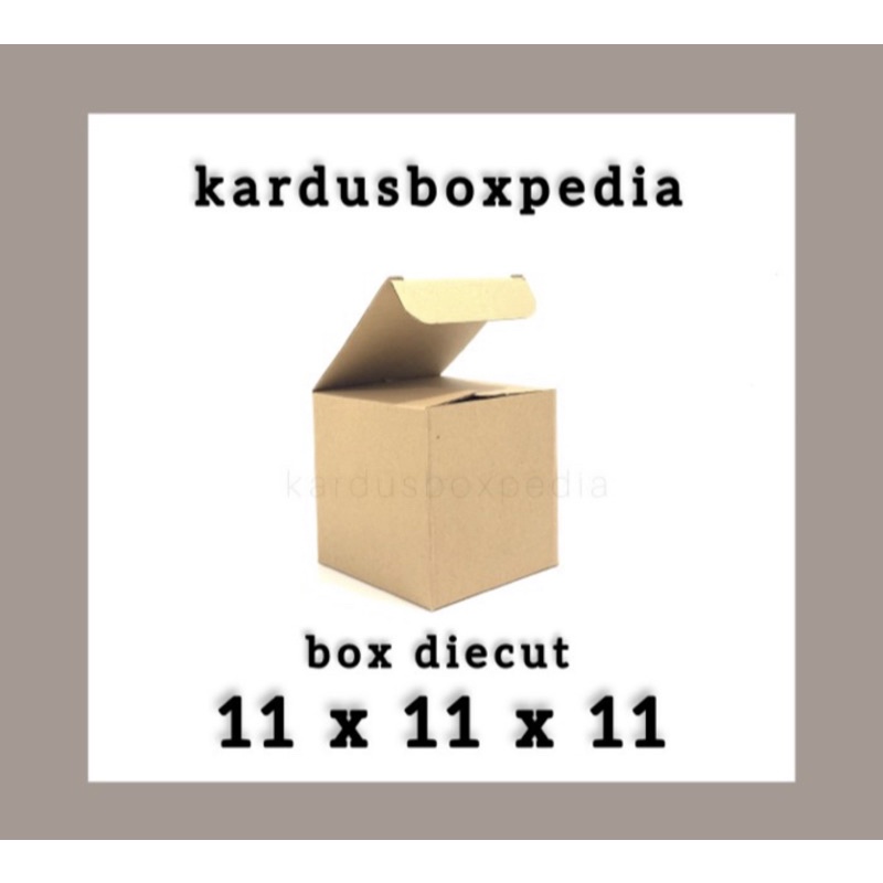 

kardus packing box diecut uk 11x11x11 PIZZA