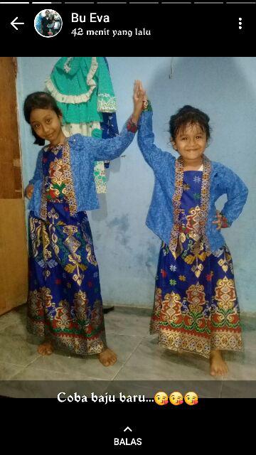Batik Anak Terbaru /batik Arsy / Kutu Baru Anak Modern / Katun Halus / Adem / Hrb026 Yelboor Navbor