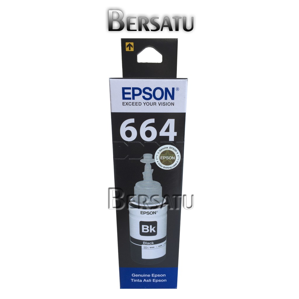 Tinta/Ink Epson 664 ∭ 6641/6642/6643/6644 Black/Cyan/Magenta/Yellow New Original ♖ L0 SF Q1