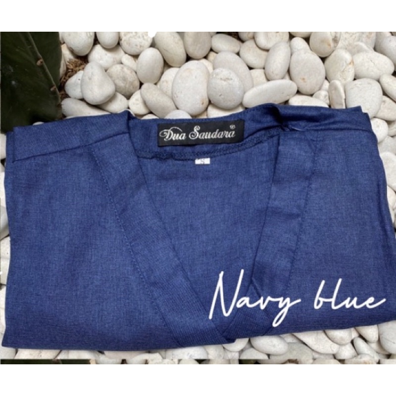 [LENGAN PANJANG] OK TWO TONE / DENIM EDITION / MEDICAL SCRUB / BAJU JAGA / BAJU OK/ BAJU PERAWAT / BAJU JAMAL DENIM / BAJU OK TWO TONE LENGAN PANJANG-MIDNIGHT BLUE-PANJG