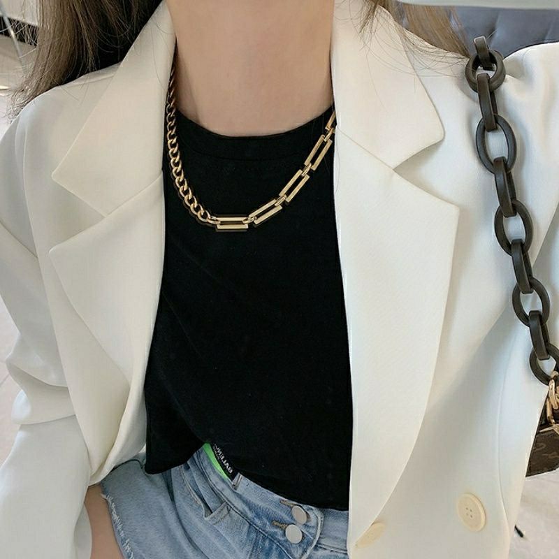 kalung titanium Fashion Korea Anti Karat&amp;Alergi