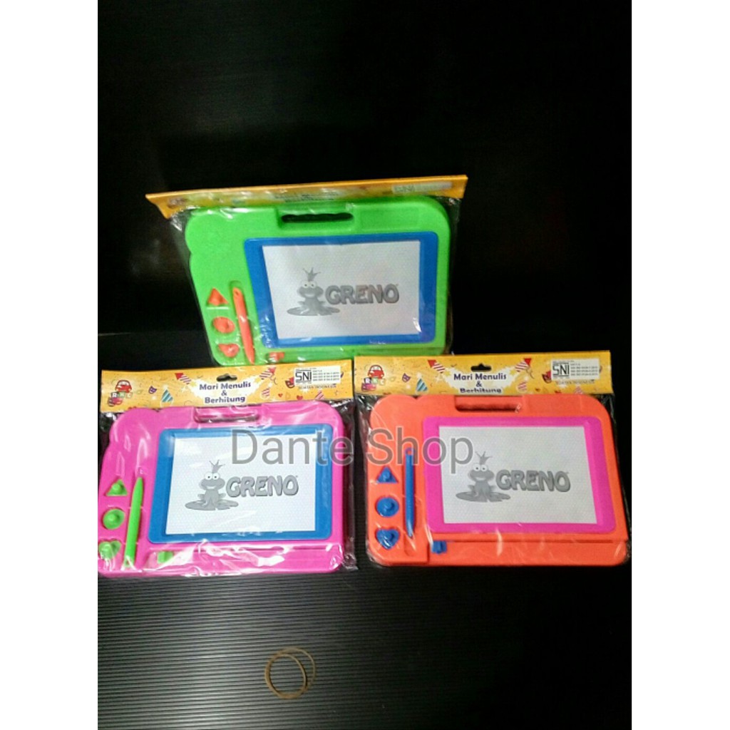 

Langsung Order Mainan papan tulis hapus geser / Drawing board magnetik terlaris