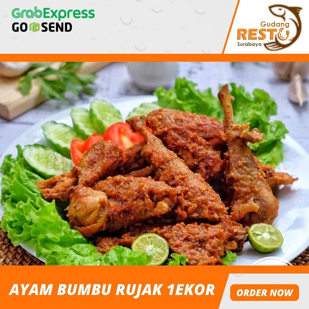 

AYAM BUMBU RUJAK / AYAM 1 EKOR / FROZENFOOD / CAKYU FROZEN