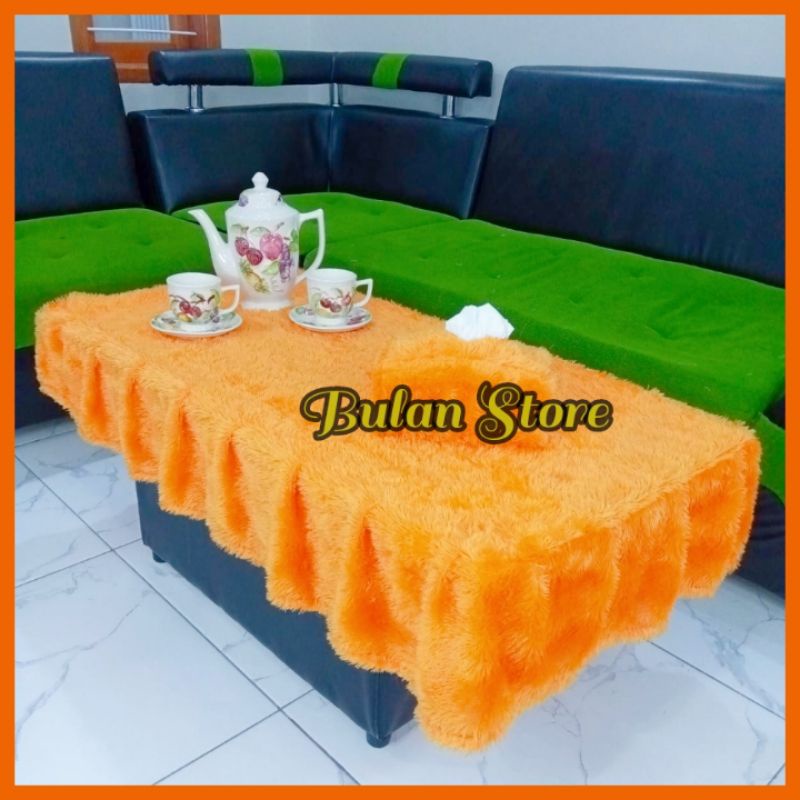 Taplak Meja Kaca Ruang Tamu Mewah Taplak Meja Rumbai Ruang Tamu Mewah Taplak Meja Rumbai Bulu Rasfur