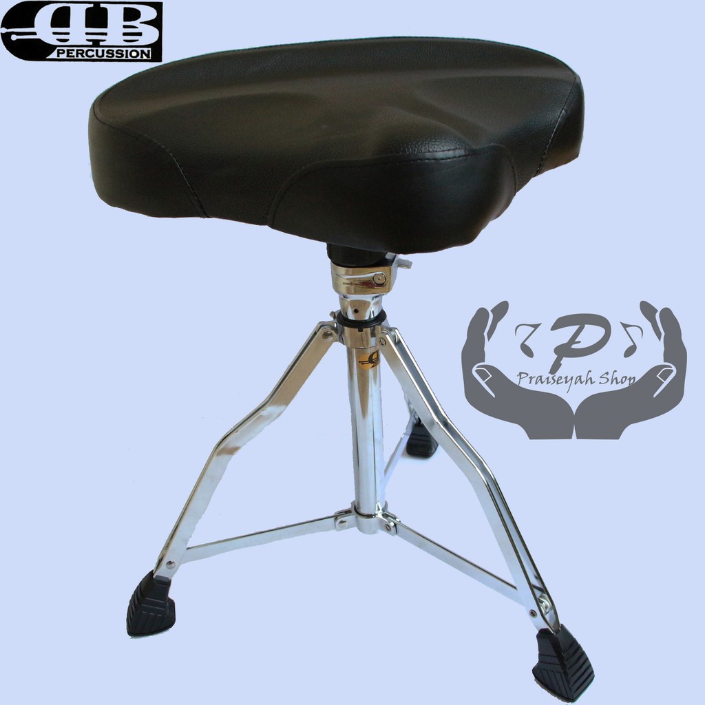 Bangku Drum Pro Series DB Percussion Double Braced Kuat Kursi Bicycle Vespa