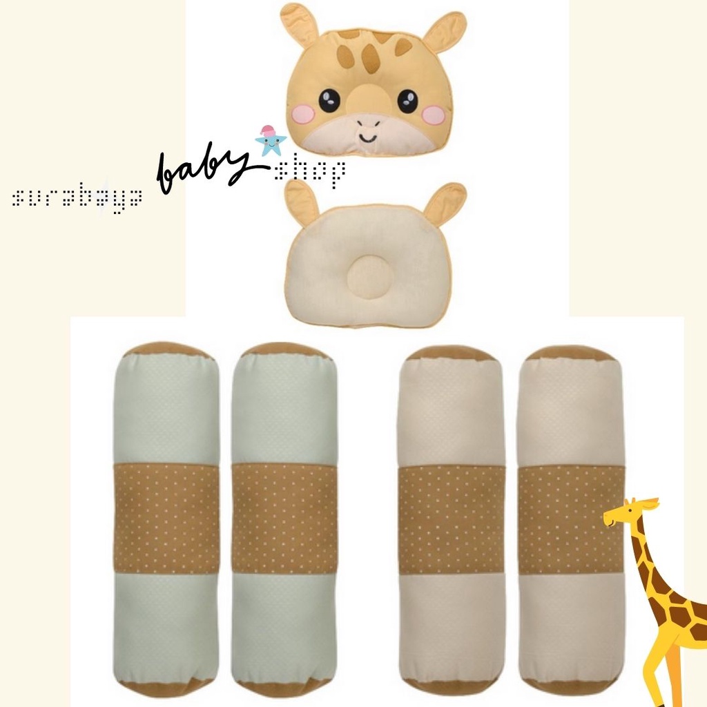 BABY JOY KASUR BAYI KOLAM + KELAMBU GIRAFFE SERIES - BJK4019