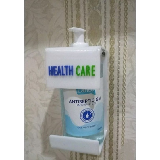 BREKET HOLDER / DUDUKAN HAND SANITIZER ACRYLIC 500ML