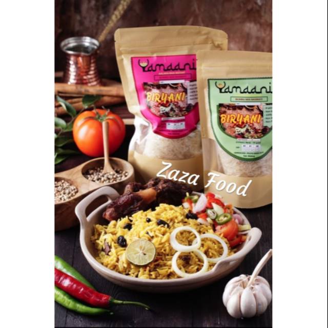 

Bumbu Nasi Briyani / Biryani Yamani bumbu masak praktis saat lebaran