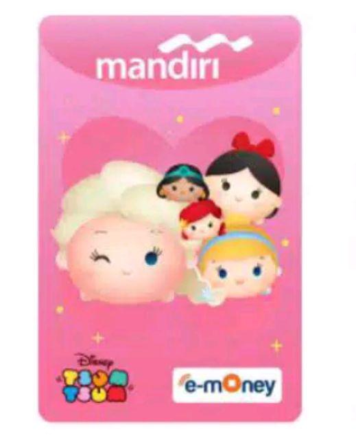 DISKON... Kartu E-Money eToll Mandiri Tsum Tsum | Shopee