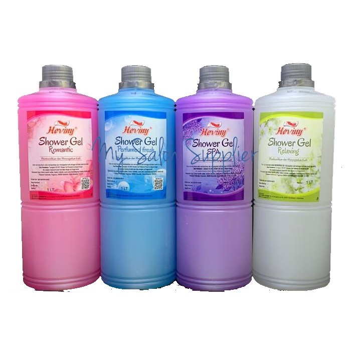 Heviny Shower Gel 1L / Sabun Mandi