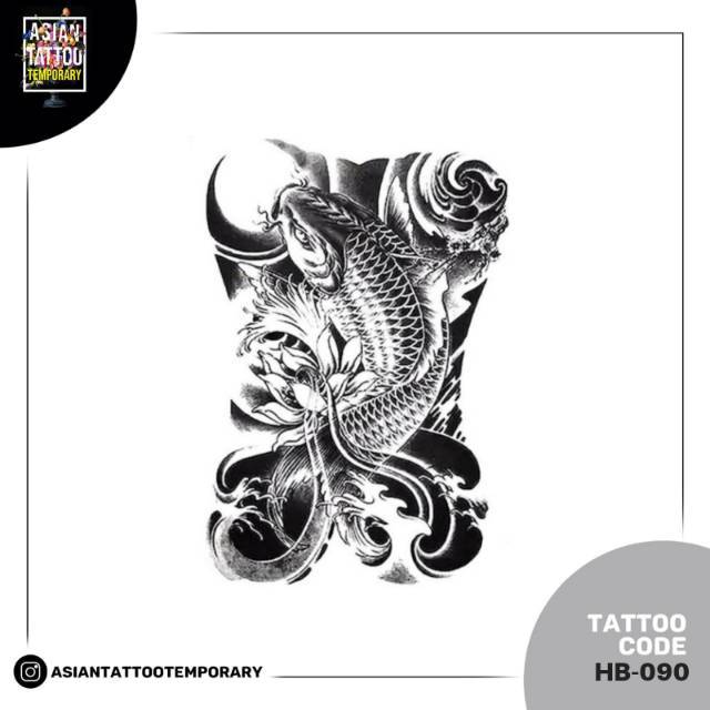 TATTO TEMPORARY / TATO TEMPORER /TATTO TEMPORER/TATO KULIT/ TATO ANTI AIR/TATTO BISA HILANG IKAN