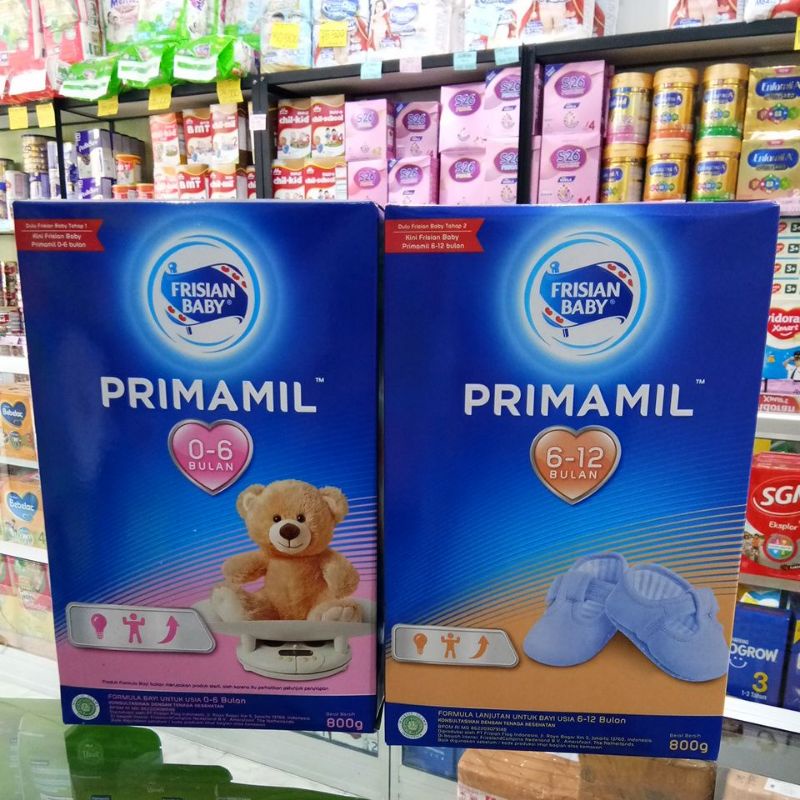 FRISIAN BABY PRIMAMIL 0-6BULAN, 6-12BULAN 800GR