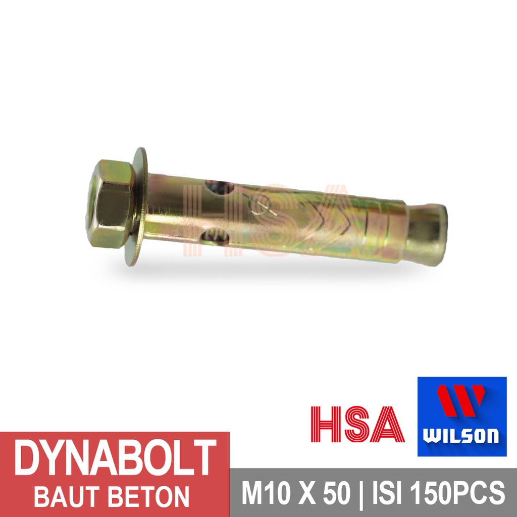 BAUT BETON / DYNABOLT WILSON M10 X 50 | ISI 150/KTK