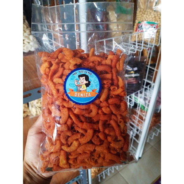 

makaroni pedas cemilan pedas makaroni enak jajanan pedas