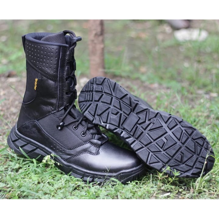 SEPATU PDL BROTRHER KULIT ASLI SEPATU PDL TNI POLRI SECURITY SATPAM SEPATU BOOTS PRIA WANITA