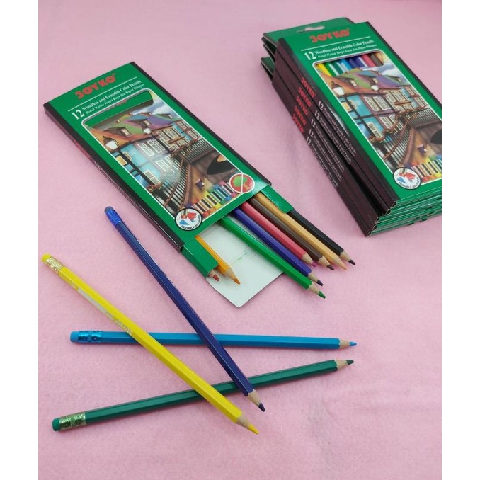 

jual Joyko Pensil Warna 12 Panjang CP 109 Bisa Dihapus