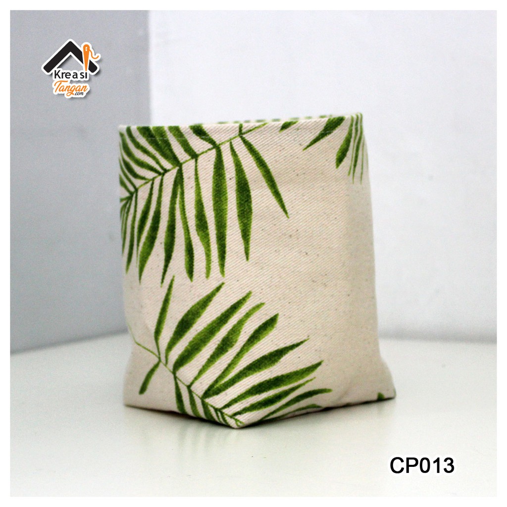 COVER POT TEMPAT PENYIMPANAN MOTIF MINIMALIS AESTHETIC CP013