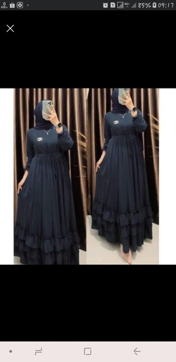 Batik Couple Keluarga Maura Couple Sania Ruffle Ori Ndoro Jowi Dnt Etnic Ulir