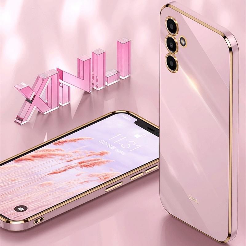 Case Samsung Galaxy A13 5G A04S Silikon 6D Plating Pelindung Lensa