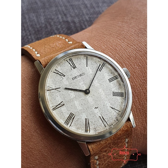 Jam Seiko Chariot Manual Winding 2220-0180 Vintage
