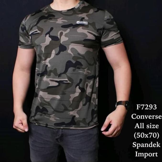 Super Sale Kaos Army Puma -Atasan Kaos Pria Loreng puma Army Murah Banget