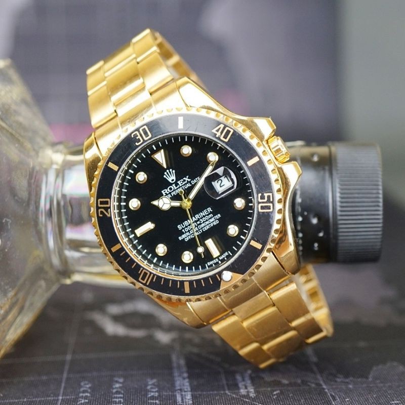 FLASH SALE!!! STAINLISS HALUS JAM MEWAH JAM ROLEX SUBMARINER WARNA FAVORIT PRIA KESUKAAN