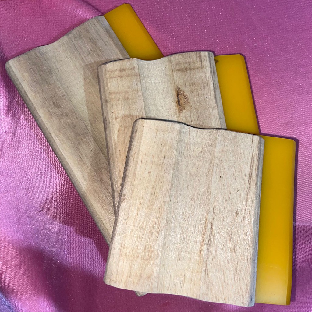 

Rakel Sablon Tebal 7mm Ukuran 10 15 20 cm Centimeter Warna Kuning