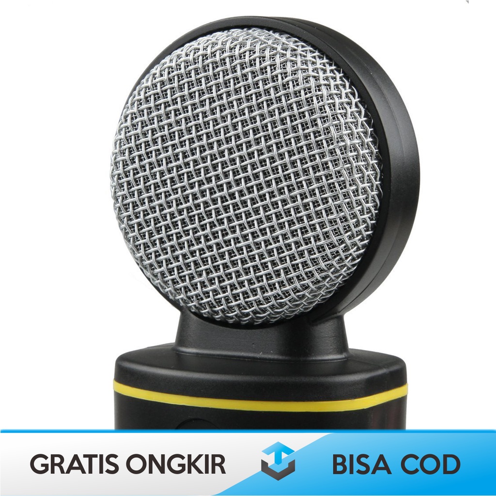 MICROPHONE KONDENSER SF930 SNOWBALL WITH STAND FOR GAMING PC PODCAST