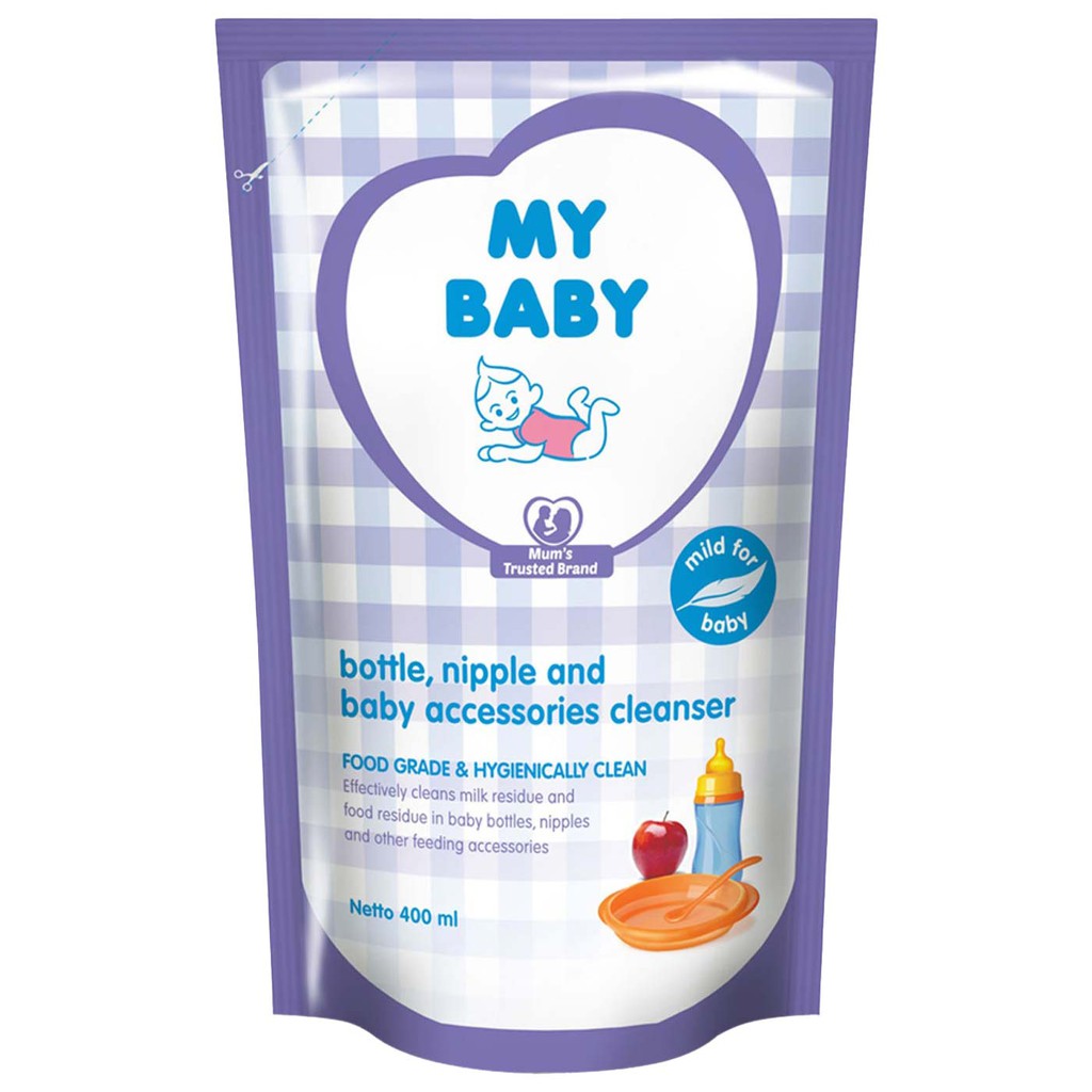 MY BABY - BOTTLE NIPPLE &amp; BABY ACCESORIES CLEANSER / PEMBERSIH BOTOL &amp; PERLENGKAPAN BAYI