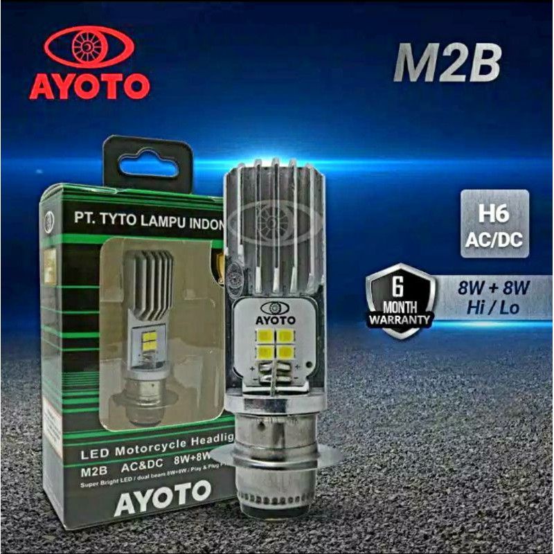 LAMPU LED MOTOR &amp; MOBIL H6 H4 AC DC